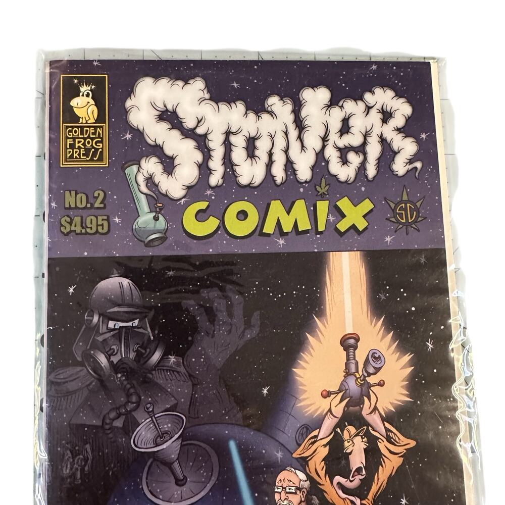 Stoner Comix #2 Bong Wars Limited Edition Print Run Rare Indie Comic Book Sci-Fi - Picture 2 of 6